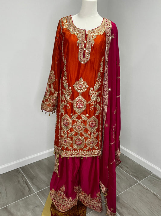 Stunning Afghani style suit