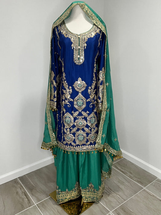 Stunning Afghani style suit